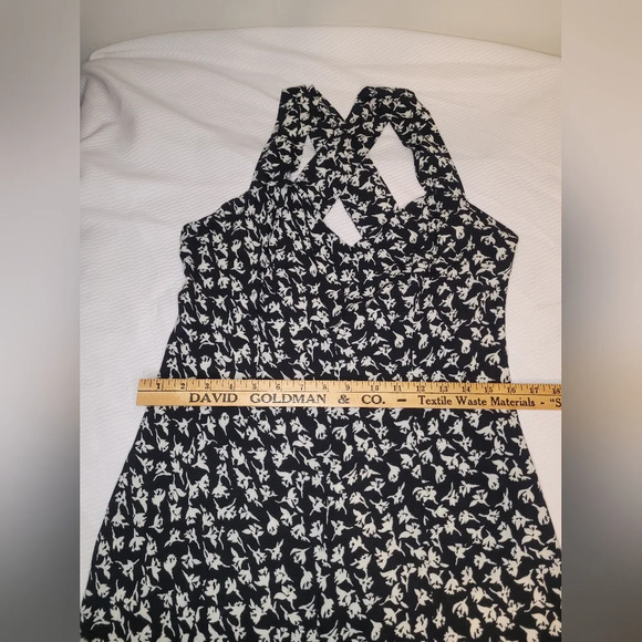 Vintage Jamie Brooke Floral Fit and Flare Dress sz M - Picture 6 of 8